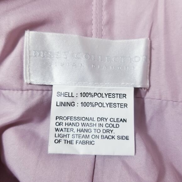 Dessy Collection Suede Rose Bridesmaid Dress Maxi Gown - Picture 4 of 14